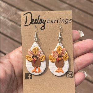 Polymer Clay/ Drop Earrings